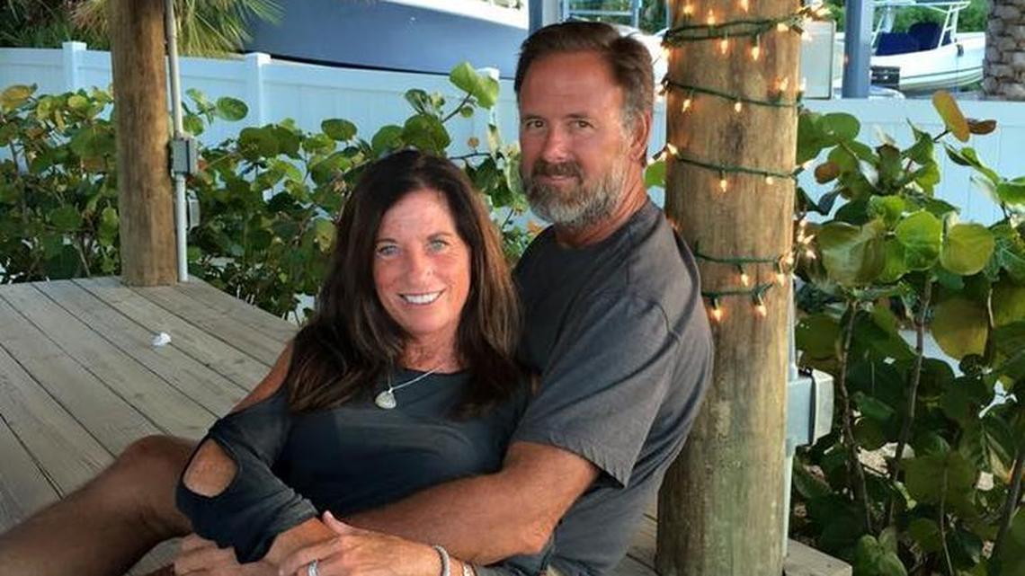 Michelle Mishcon Stevens, 53, and her husband, John Stevens, 59.