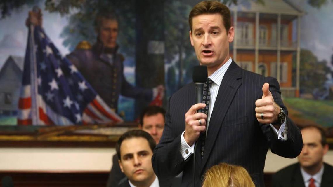 Senate Judiciary Committee Chairman Greg Steube, R-Sarasota, wants to get rid of gun-free zones.