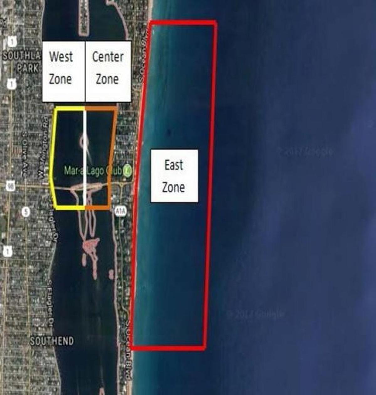 Water security zones from Tuesday afternoon through Sunday night.