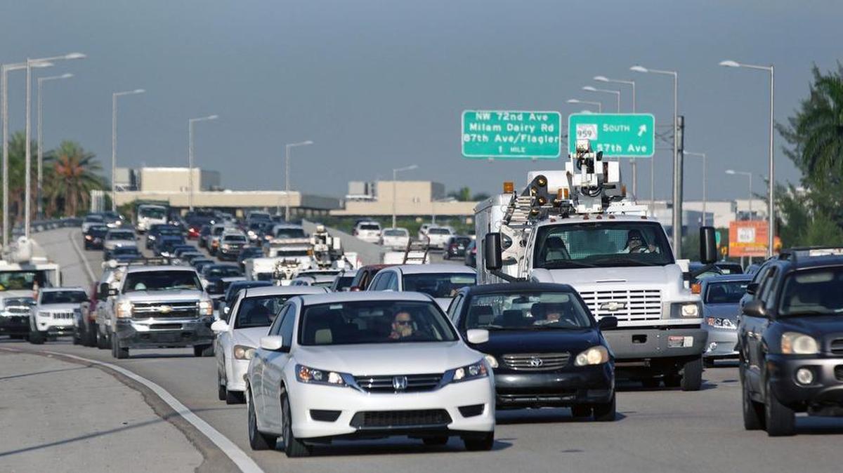 
Postponed: Drivers will see a traffic shift on State Road 836 this weekend.
