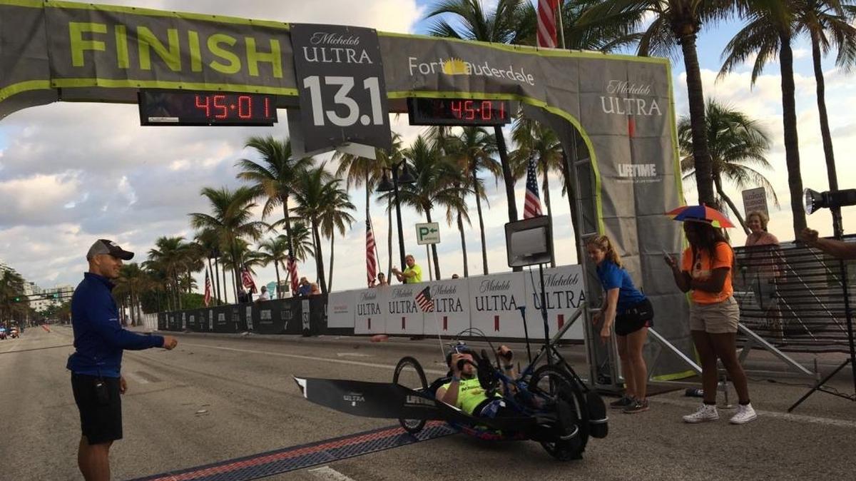 Jimmy Crews was a successful participant in the November 2016 Michelob Ultra Fort Lauderdale 13.1. The 2017 marathon on Sunday, Nov. 12, will lead to road closures and detours from 6 a.m. to 11 a.m. in Fort Lauderdale.