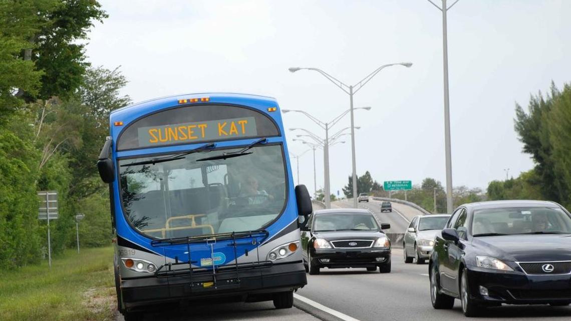Park-and-ride bus service is planned for West Miami-Dade commuters through a new station that is under construction at the Dolphins Expressway and the turnpike.