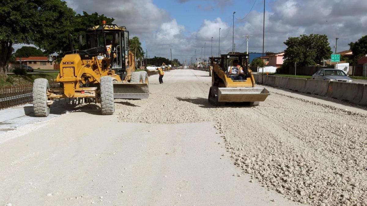One of Miami-Dade County’s most important thoroughfares, Red Road, is being overhauled from Okeechobee Road to just south of the Gratigny Parkway toll road. The reconstruction of Red Road, also known as 57 th Avenue, involves widening from four to six lanes, adding a concrete median and proving new traffic signals, lighting and landscaping — among other improvements.