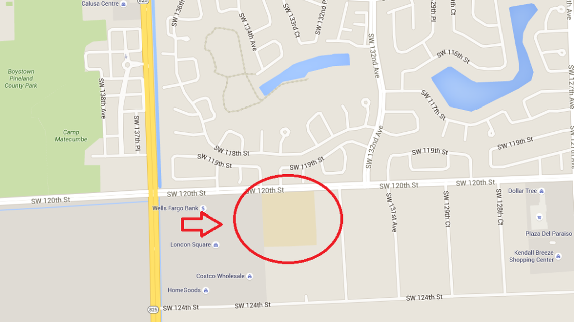 The aviation training center would be located at 13300 SW 120th St., just east of Kendall/Tamiami Executive Airport.