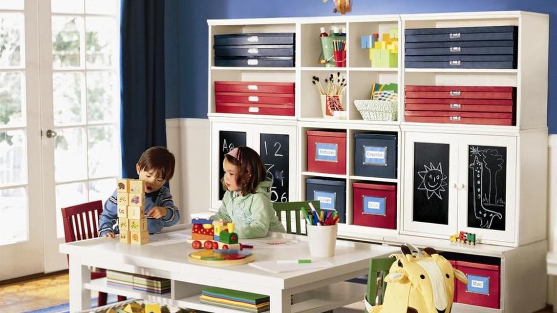 What to do on a rainy day? Chances are children will love to play the same games parents enjoyed as kids: school, hide-and-go-seek, grocery store.