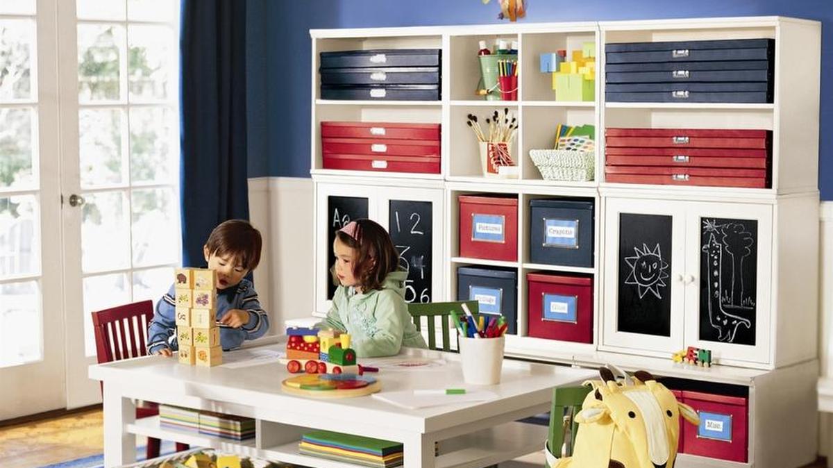 What to do on a rainy day? Chances are children will love to play the same games parents enjoyed as kids: school, hide-and-go-seek, grocery store.