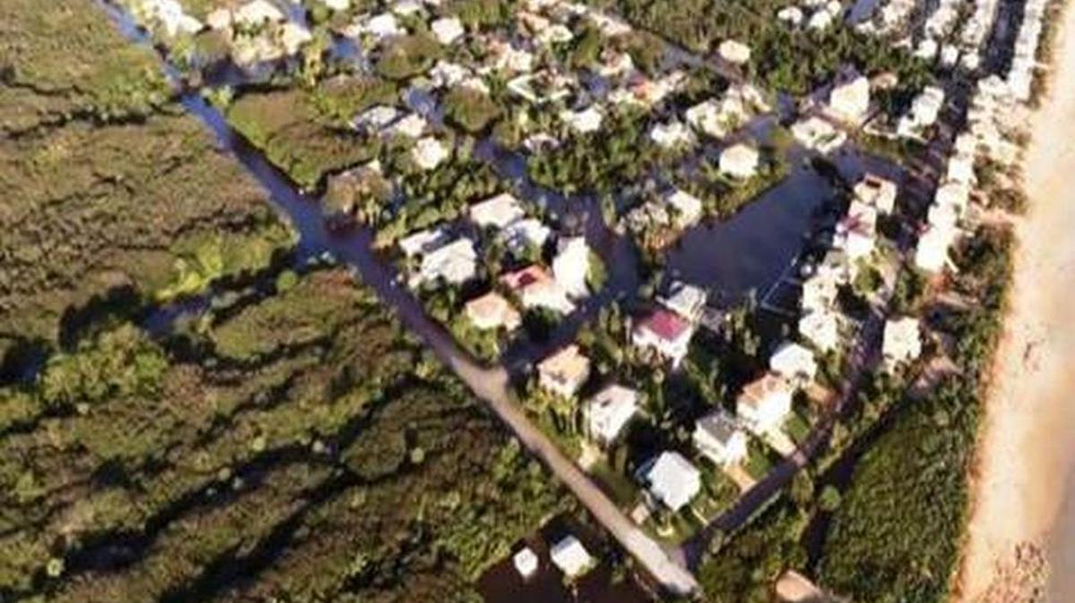 Flagler County in Northeast Florida experienced severe flooding after Hurricane Matthew struck in October 2016.