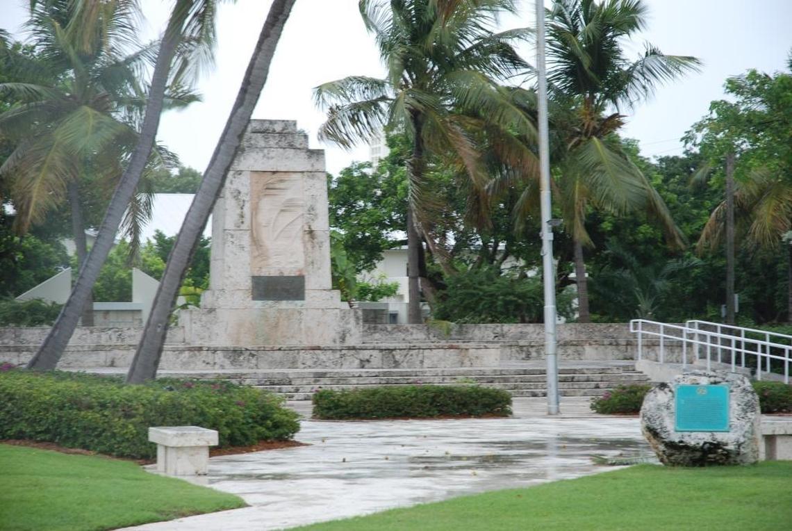 This monument in Islamorada memorializes the more than 400 people who died during the Labor Day Hurricane of 1935, the strongest recorded to ever hit the Florida Keys.