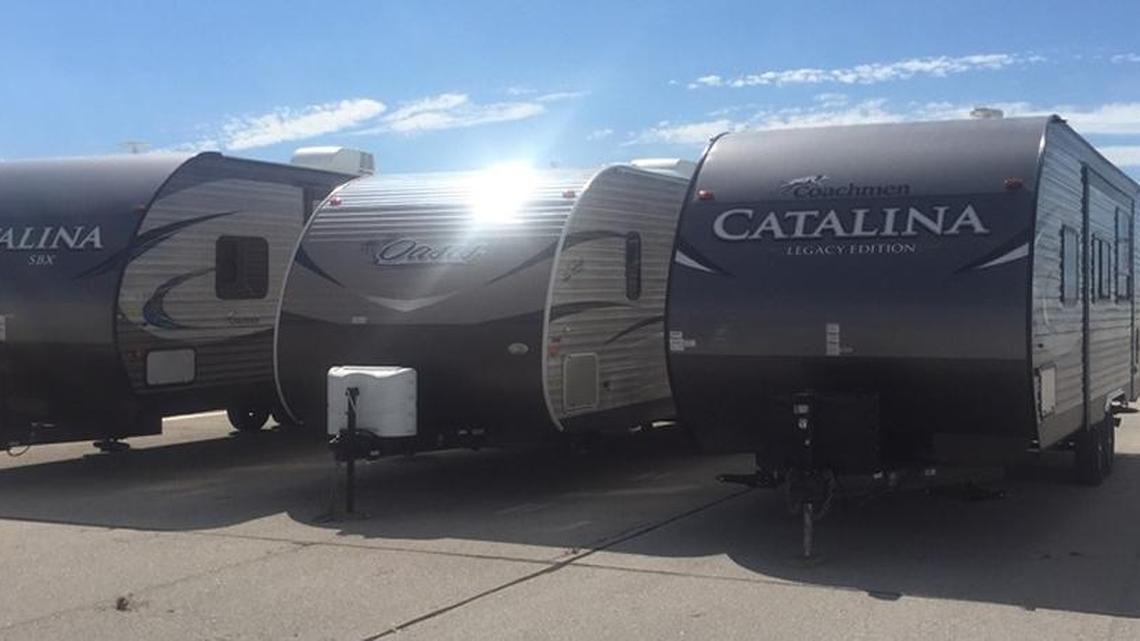 FEMA-approved travel trailers were delivered to the Florida Keys on Wednesday to help families displaced by Hurricane Irma.