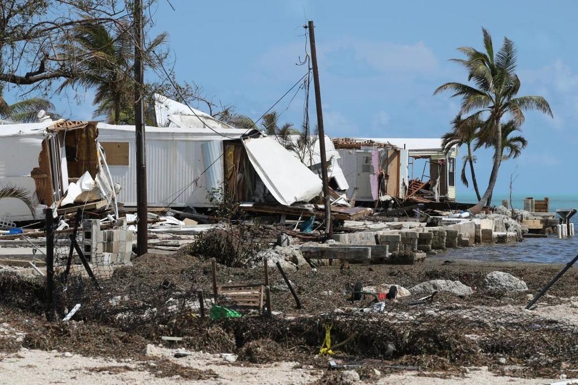 Much of the insured losses caused by Irma in the Keys came from damaged mobile homes, including the Seabreeze trailer park in Islamorada.