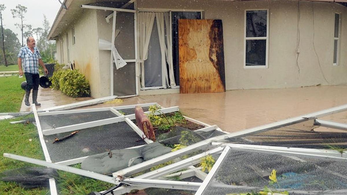 Gilles St. Laurence says his house survived two hurricanes without damage but a possible tornado spun off from Tropical Storm Andrea hit his neighborhood in western Palm Beach County in 2013.