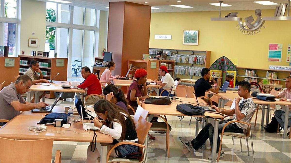 Miami-Dade is opening libraries Wednesday for the first time since Hurricane Irma hit. Each is expected to have power, Wi-Fi and air conditioning.