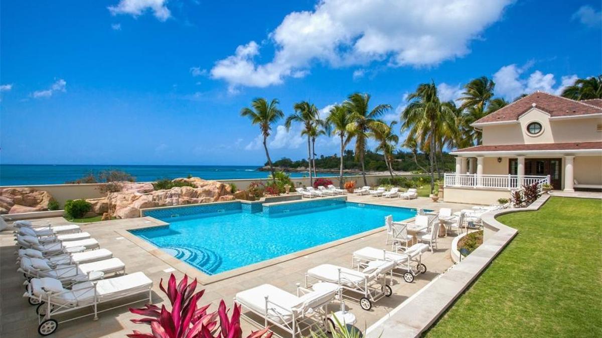 President Donald Trump wants to sell his mansion on the Caribbean island of St. Martin for $16.9 million. Hurricane Irma is heading straight for it.