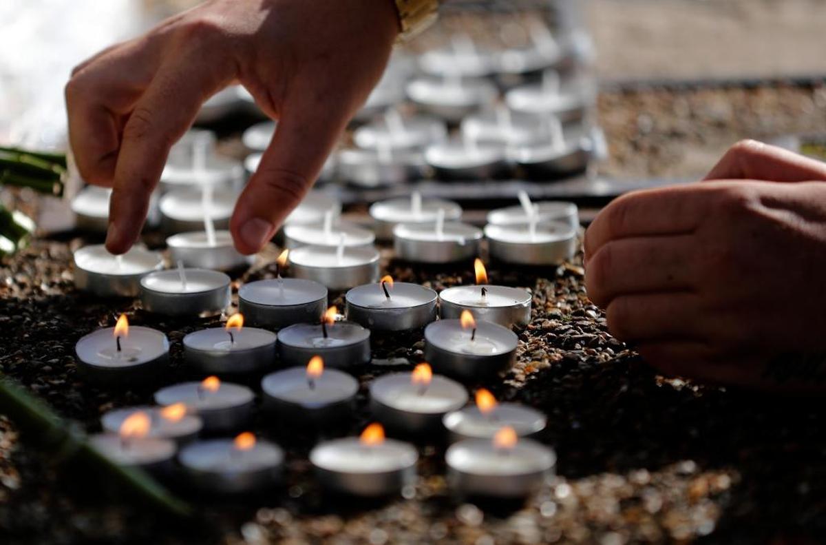 Candles, like these Princess Diana commemorative candles, are pretty but they are not as safe as flashlights during a power outage after a hurricane.