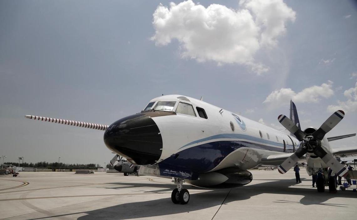 University of Miami atmospheric scientists used data collected by a hurricane hunter plane to look at gravity waves in five hurricanes between 2003 and 2004, marking the first time waves have been measured inside hurricanes.