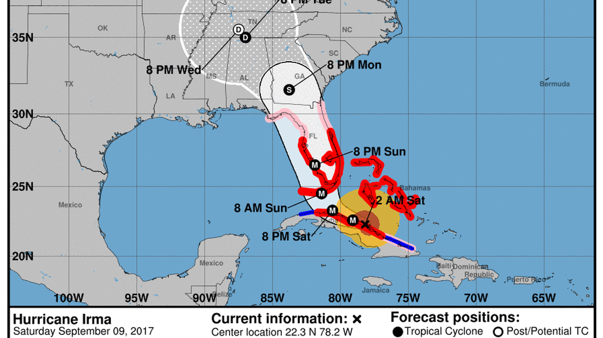 5 a.m. Saturday update