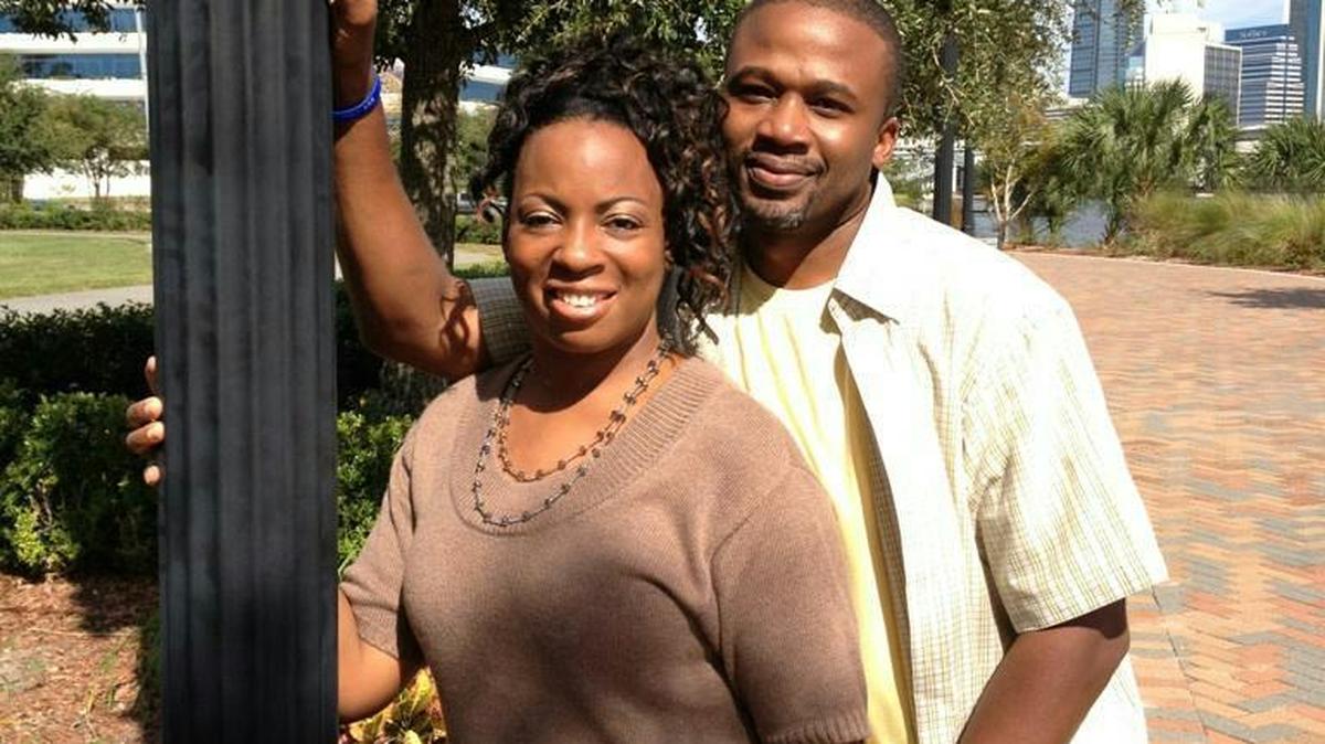 Anthony Shawn Thomas, pictured here with his wife Tinisha Thomas, was one of 33 crew members who died aboard the El Faro. Thomas, a father of five, served in the U.S. Navy for 10 years and had been a merchant mariner for the last 17 years.