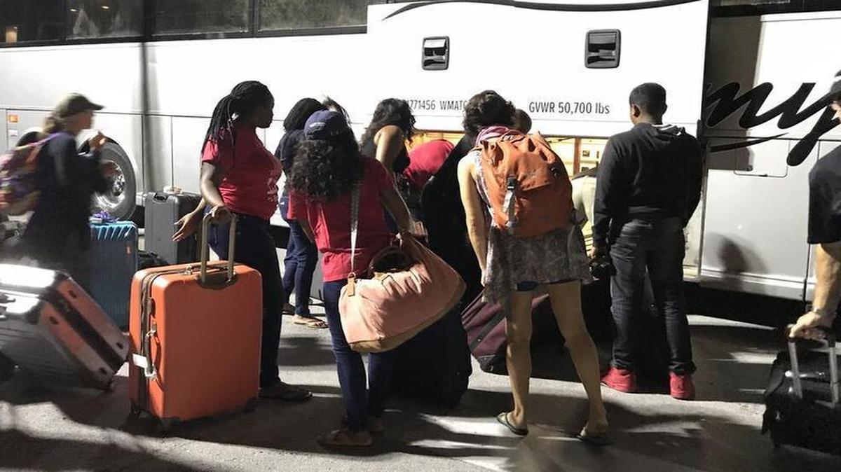 As a charter plane carrying dozens of Barry University students took off from the Virgin Islands, Hurricane Maria was just hours away from becoming a raging Category 5 storm targeting the Caribbean.