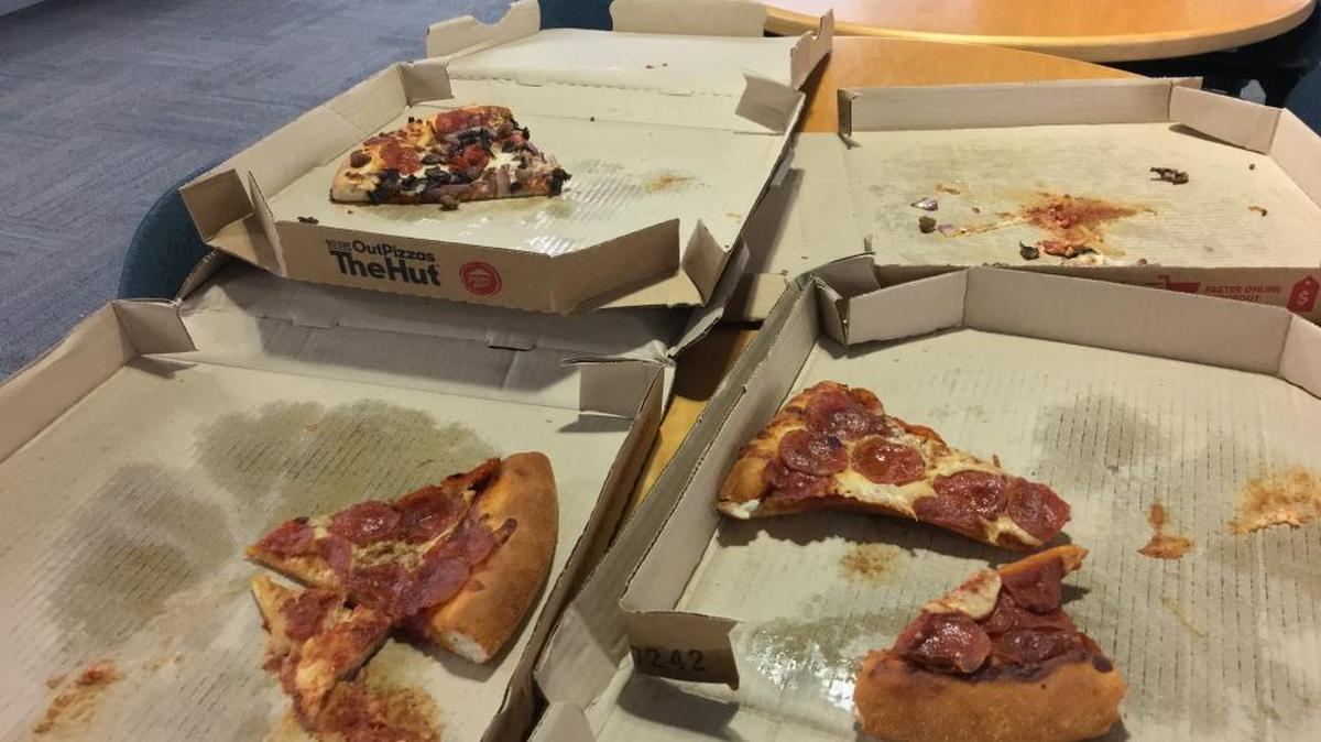 After we devoured our hurricane supplies before, during and after Irma, thousands returned to offices around South Florida and loaded up on more food customarily high in sodium and fat (like pizza and chips) or sugary cookies and pastries.