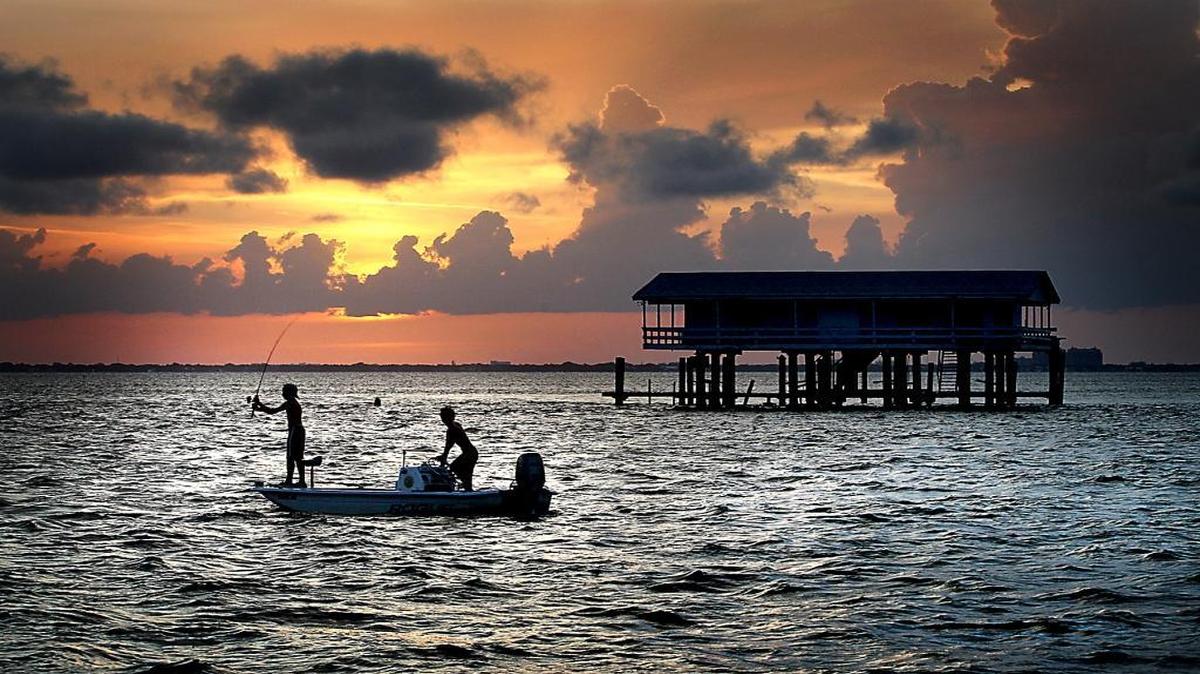 A Stiltsville house is shown in a 2014 file photo.