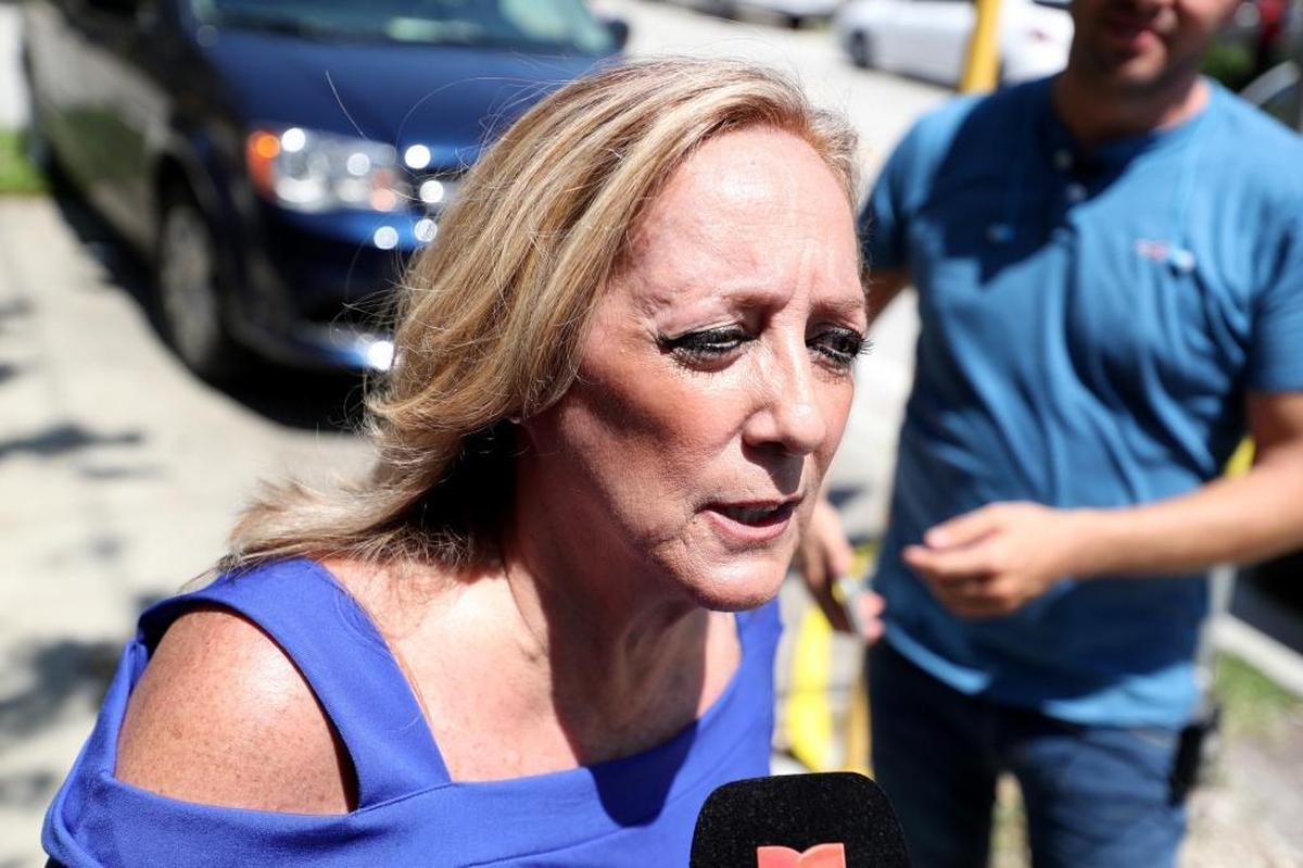 Elie Pina of Hollywood, whose mother was a resident at the Rehabilitation Center of Hollywood Hills, arrived at the nursing home amid reports that residents were being overcome by heat after Irma knocked out the air conditioning. Ultimately 14 people died.