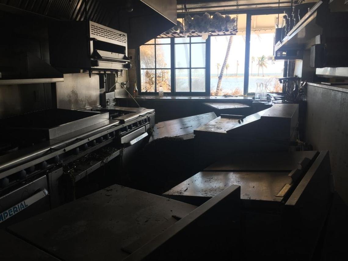 Red Fish Grill post-Irma.