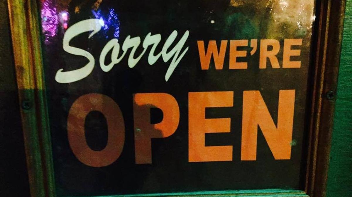 The Green Parrot in Key West is back open for business.