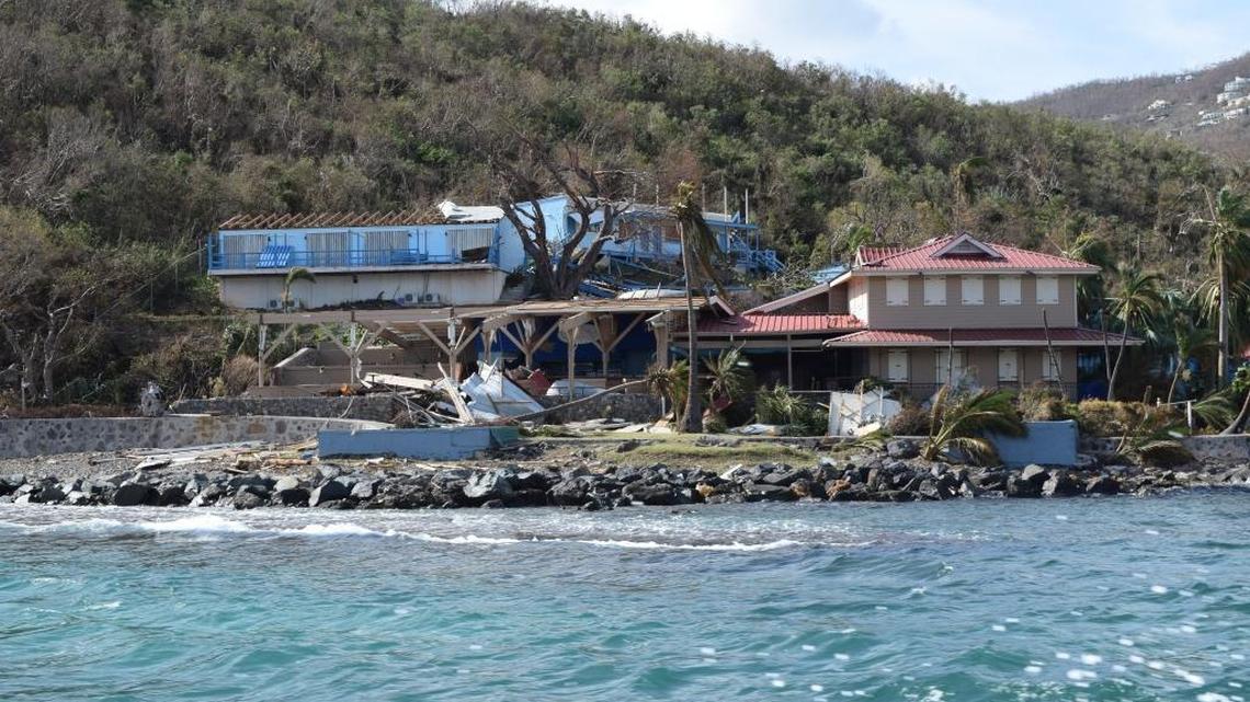 Homes and hotels on St. Thomas, a U.S. Virgin Island, were destroyed by Hurricane Irma. Now the far-flung U.S. territory is worried that its plight might get overlooked amid the damage on the U.S. mainland
