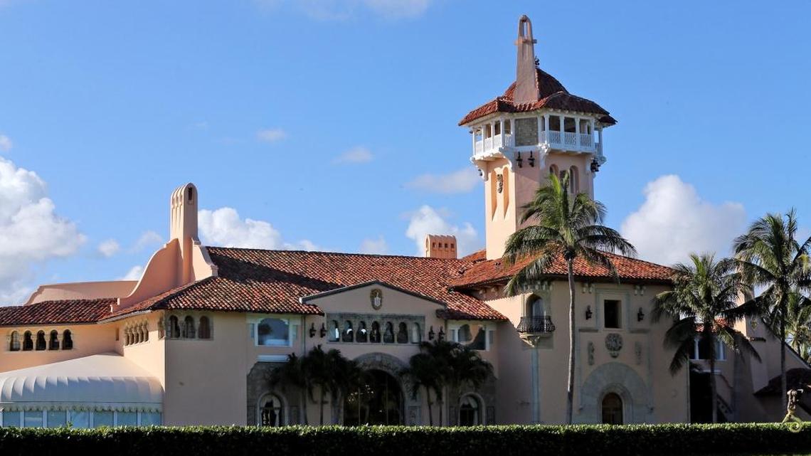 Three South Florida properties owned by President Donald Trump will close ahead of Hurricane Irma, including Mar-a-Lago in Palm Beach shown here.
