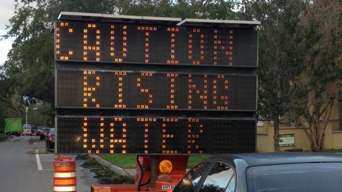 More than 215,000 people had no power Saturday in Jacksonville, about a fourth of this city's population.