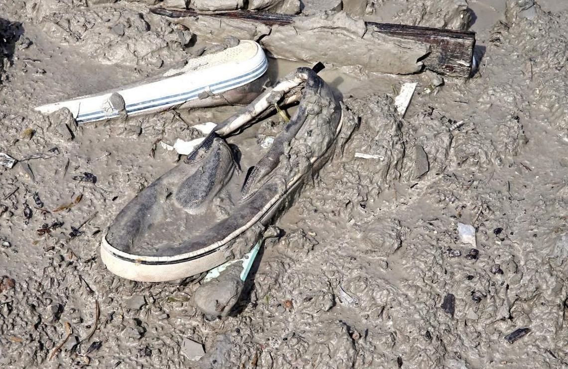 Nearly three weeks after Irma, residents of Everglades City continue to clean up mud left behind by the hurricane’s storm surge.