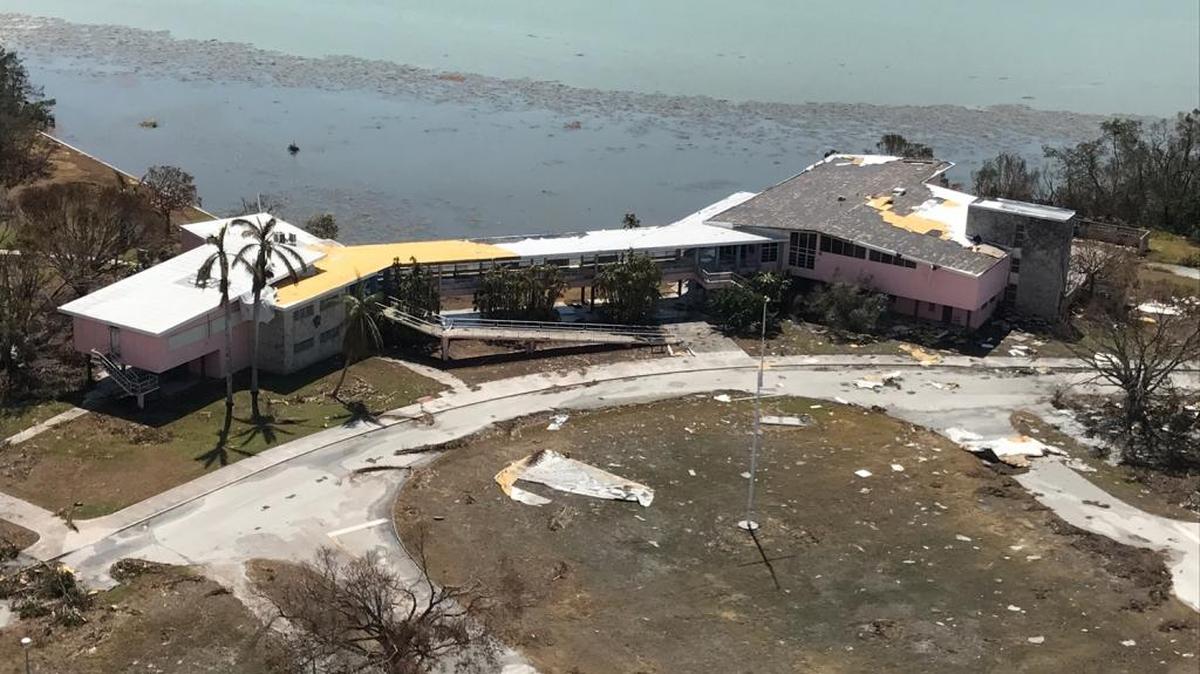 Hurricane Irma blasted the Flamingo Visitor Center and offices at Everglades National Park. Park officials spent the week assessing the damage and can’t yet say when the park will reopen to visitors.