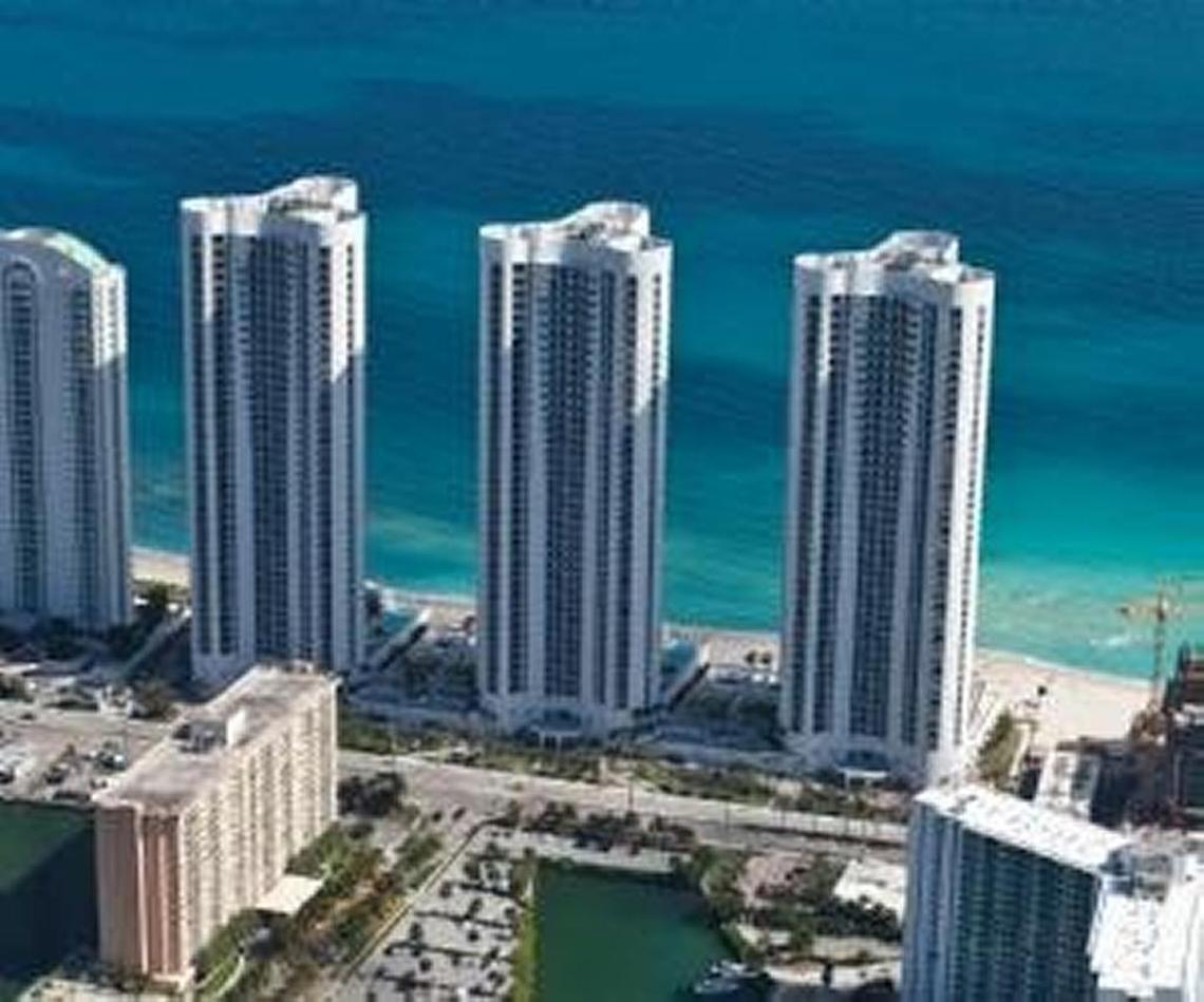 Donald Trump signed a licensing deal with another developer in the early 2000s allowing his name to be used on the Trump Towers in Sunny Isles Beach.