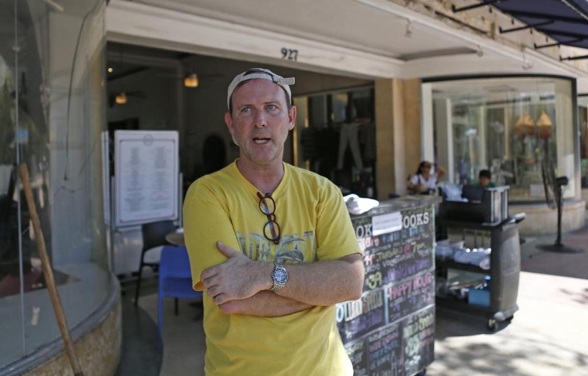 John Mulloy, manager of the cafe at Books and Books on Lincoln Road, said he was impressed with the efforts of the city and businesses to get back to normal.