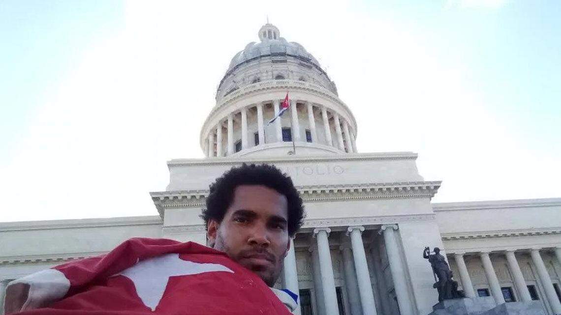 Performance artist Luis Manuel Otero Alcántara is the principal organizer of the San Isidro Movement of artists protesting Cuba’s repression. ’