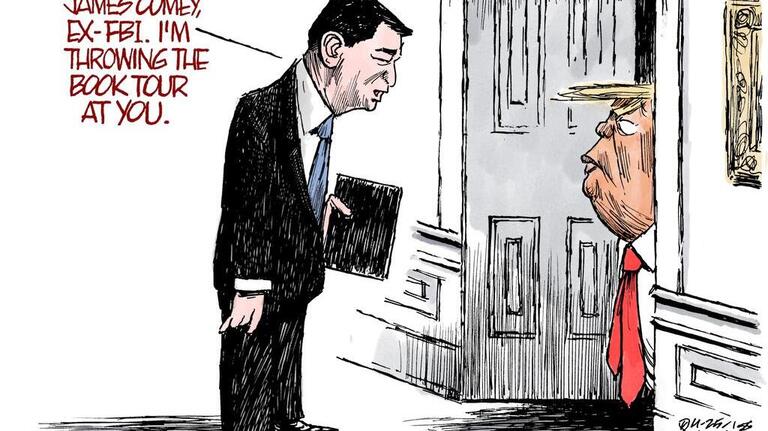 Don't worry, he doesn't read