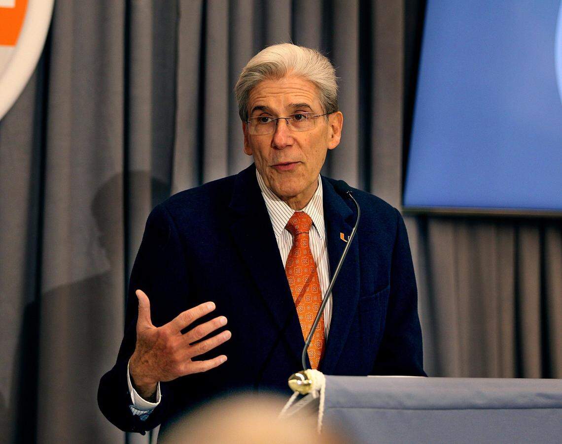 Julio Frenk, president of the University of Miami, announced in an email dated May 25, 2021, that he fired UM’s law school dean, Anthony Varona, sparking outrage among faculty, alums and students. Varona was named dean in August 2019. Frenk offered to let Varona stay on as a tenured faculty member.