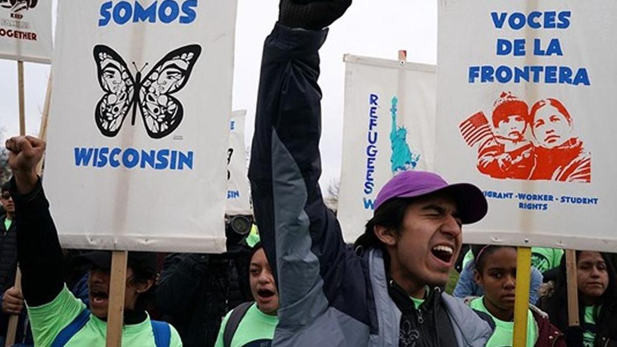 Immigration activists staged a protest in front the U.S. Capitol last month to urge Congress to protect TPS.