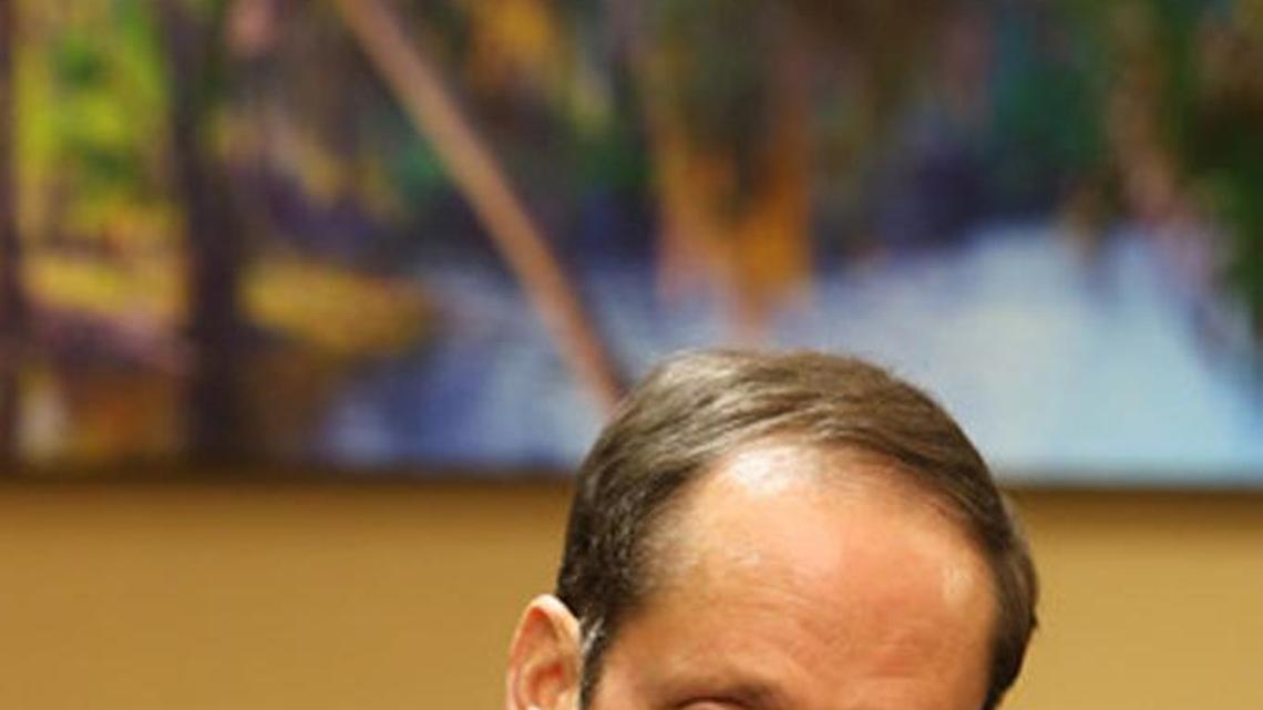 State Senate President Joe Negron made a reservoir to hydrate the Everglades a priority.
