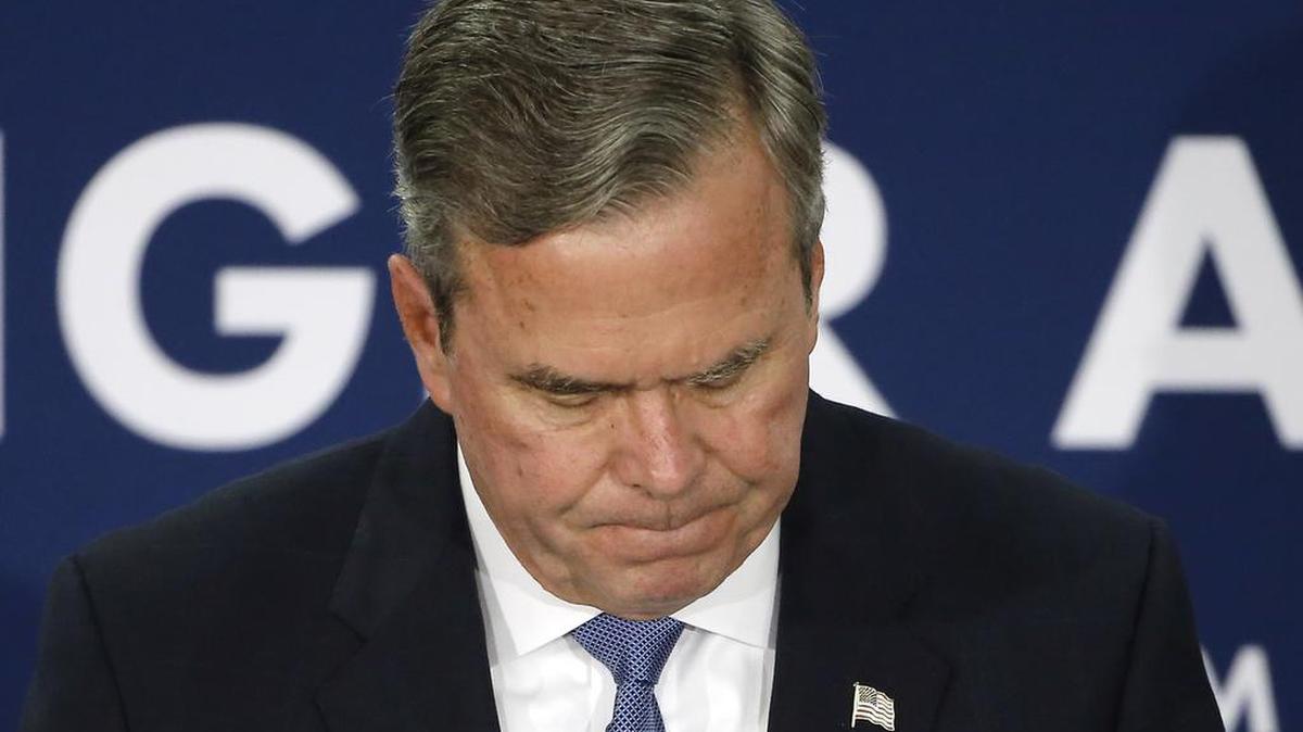 Former Florida Gov. Jeb Bush took himself out of the presidential race after coming in fourth in South Carolina.
