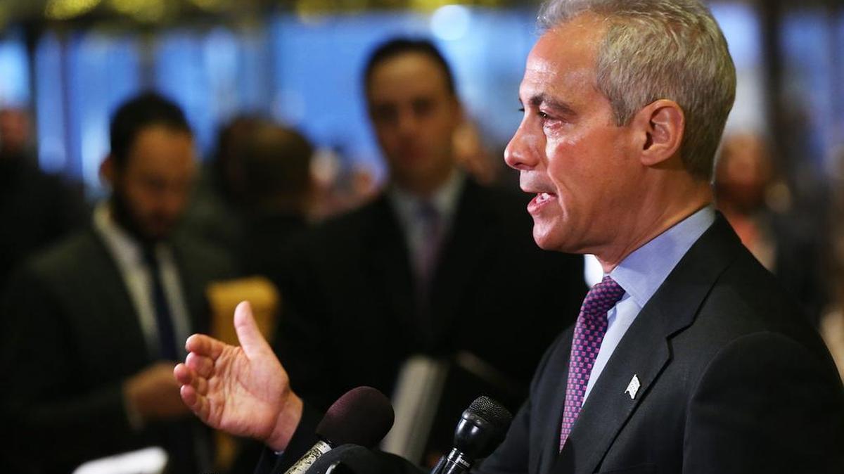 Chicago Mayor Rahm Emanuel delivered a letter to Donald Trump urging him to continue the DACA program.