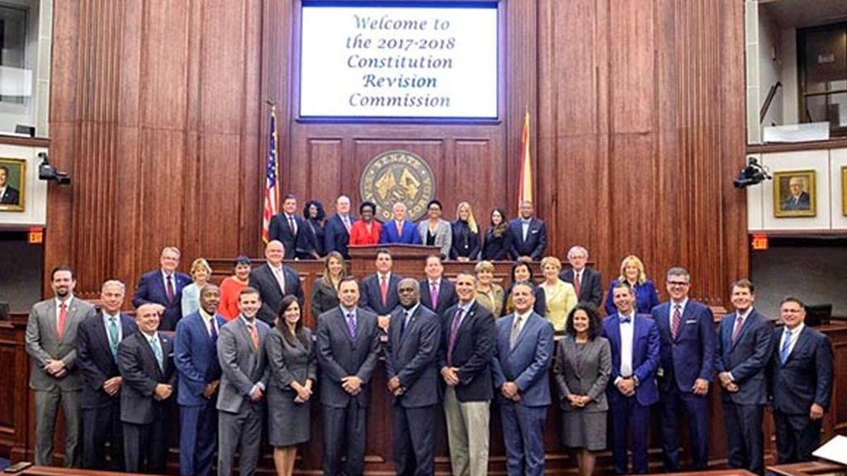 All 37 members of the CRC are appointed by the governor, the Florida Senate president and the House Speaker.