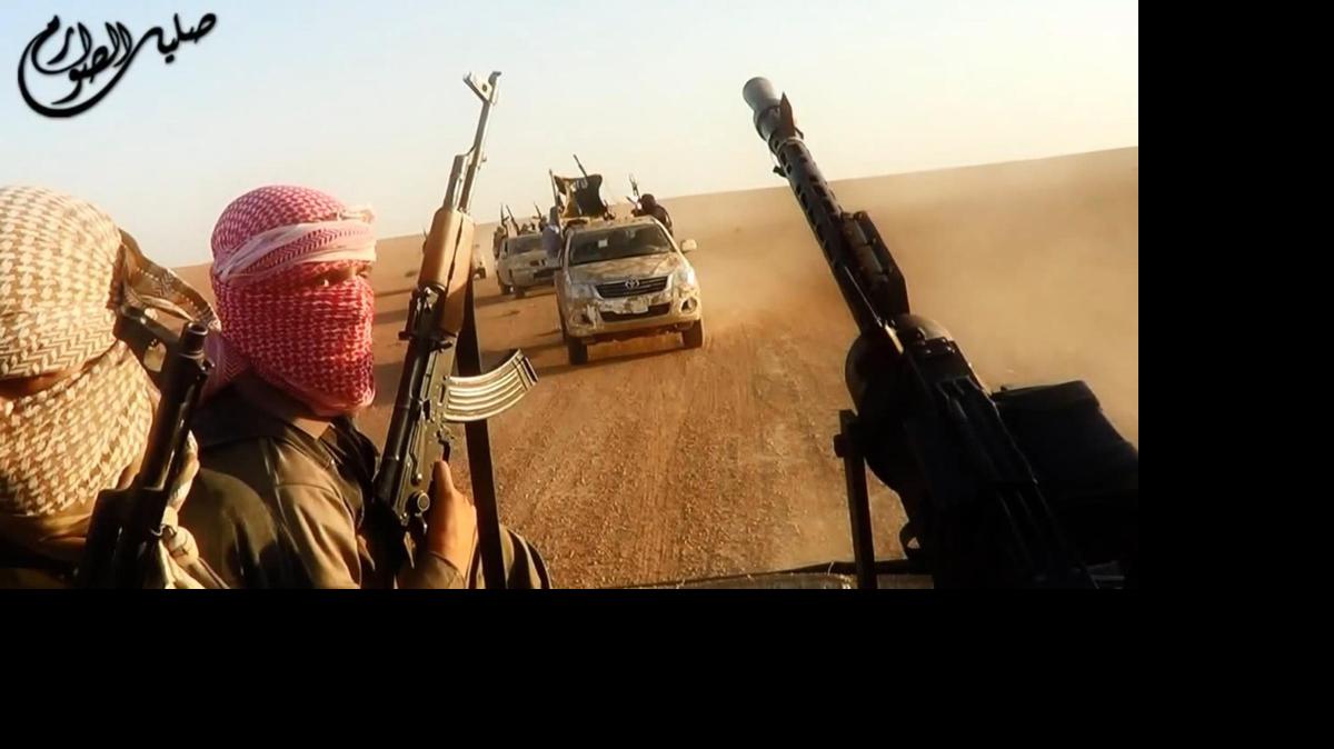 
Isis members on the move
