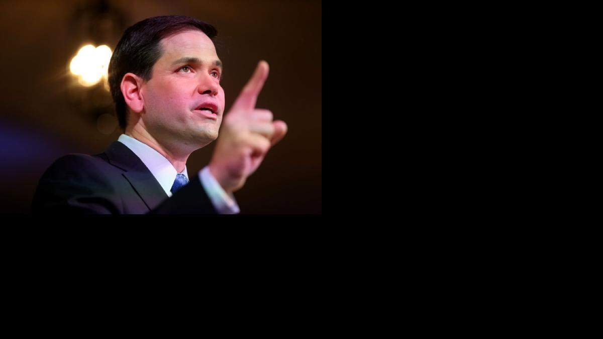 
HE’S IN: Sen. Marco Rubio declares that he is seeking the Republican nomination for president.
