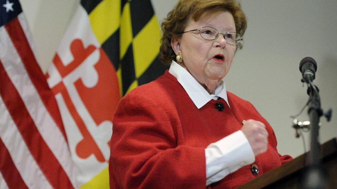 
SHE’S IN: Sen. Barbara Mikulski, D-Maryland, signed on to the Iran nuclear deal, handing President Obama a major foreign-policy victory. 
