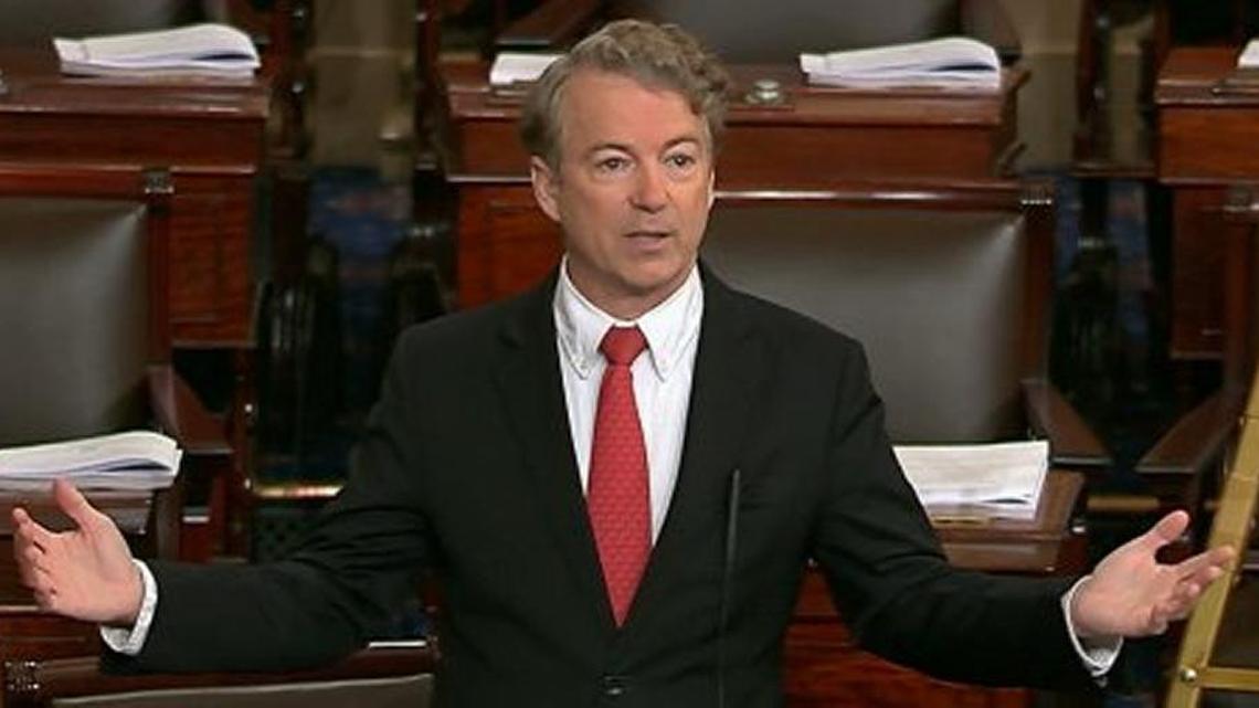 Sen. Rand Paul objected to a two-year budget proposal that expands the budgetary caps on military and domestic spending.