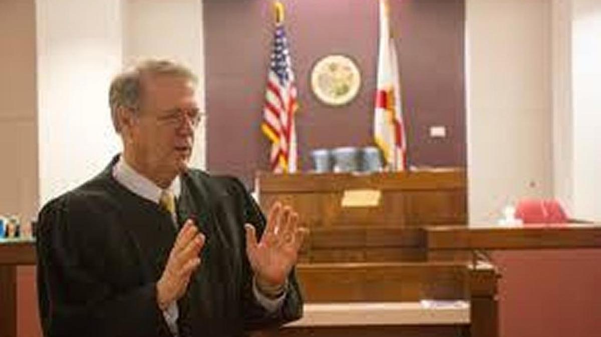 Circuit Court Judge George Reynolds is presiding over the Senate redistricting trial in Tallahassee.