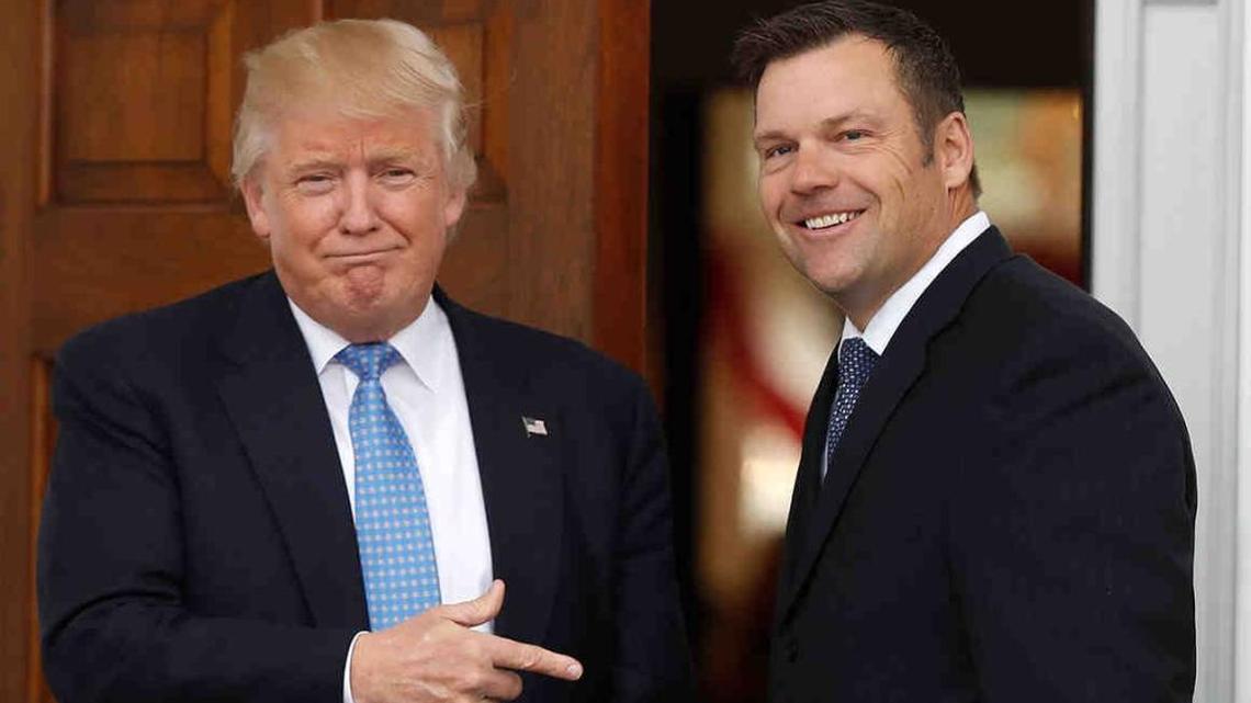 President Trump appointed Kris Kobach, Kansas secretary of state, to head hsi vote-fraud commission.