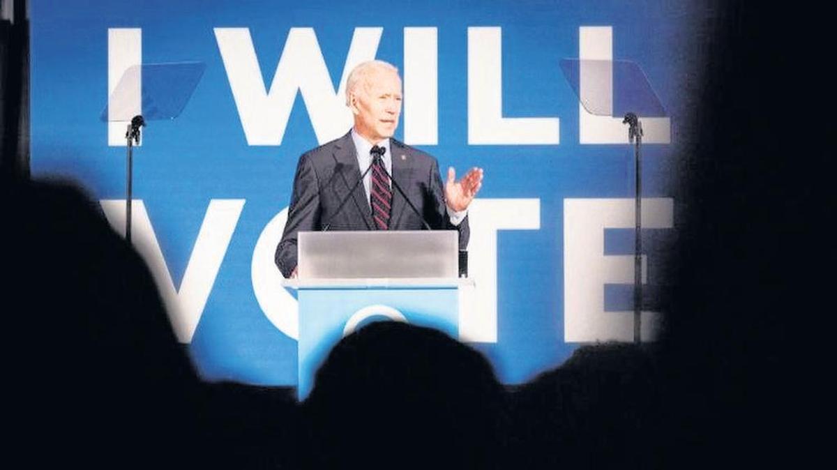 Democratic presidential candidate Joe Biden is among the first to be accused of flip-flopping on an issue.