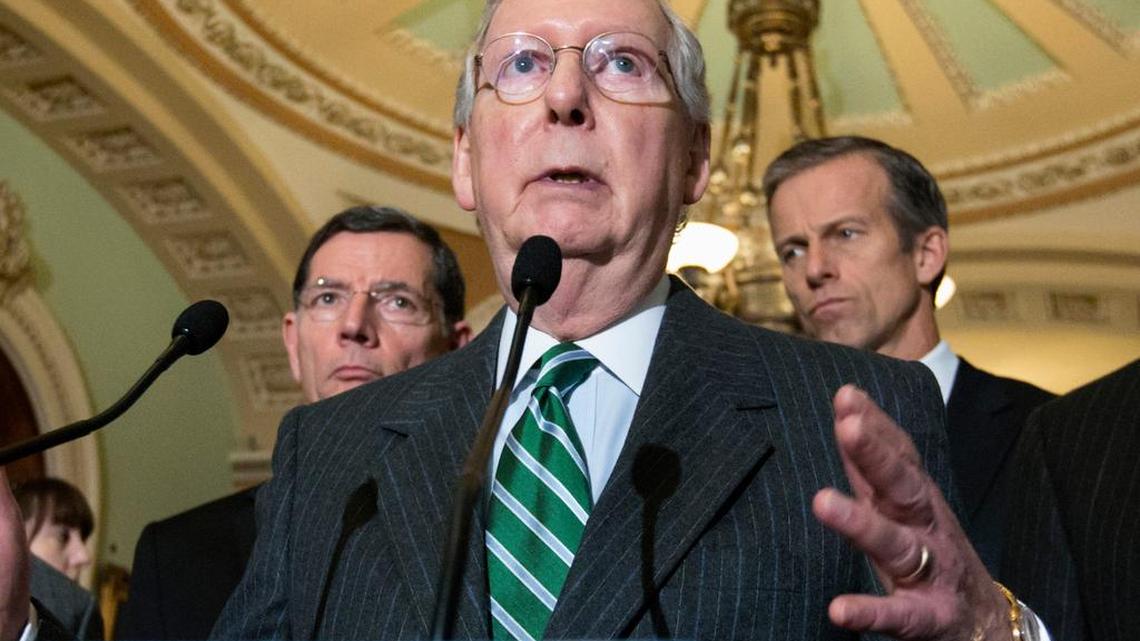 Sen. Mitch McConnell said Saturday that the position of Justice Scalia “should not be filled until we have a new president.”